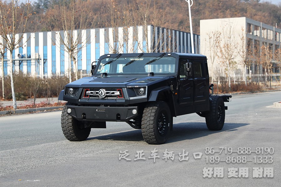 东风四驱猛士M50越野车底盘_4*4双排座硬顶民用版猛士改装_EQ2063全地形越野底盘